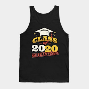 Class OF 2020 Quarantined Quote Artwork Tank Top